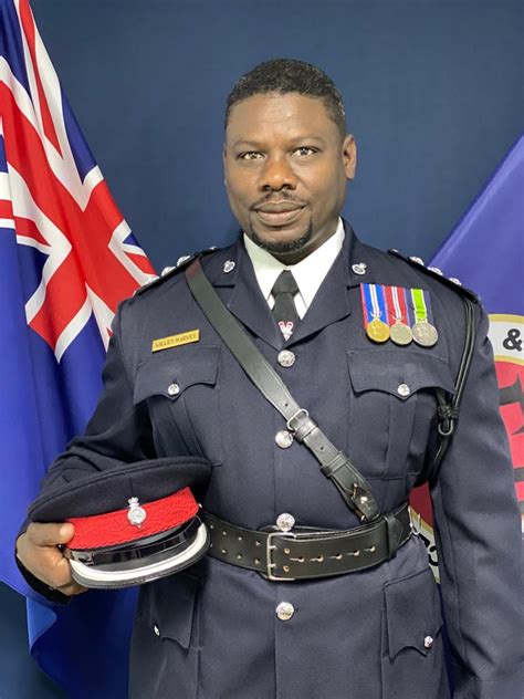 COMMISSIONER BOTTING CONGRATULATES WILLET HARVEY AS SUPERINTENDENT OF POLICE - Royal Turks and ...