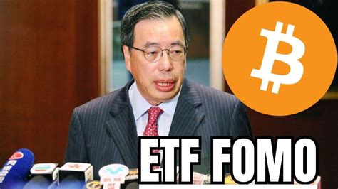 Hong Kong Bitcoin ETF FOMO Spot BTC ETF One News Page VIDEO