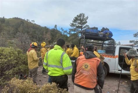 Apoya Cepc Con Traslado De Combatientes De Incendios Forestales A Zonas De Difícil Acceso Las