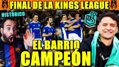 El Barrio Campe N De La Kings League Espectadores En El Camp