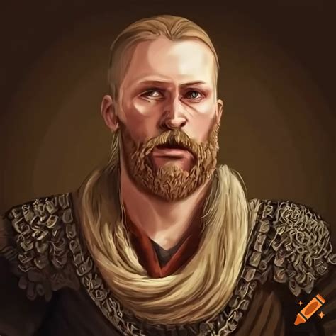 Portrait Of A Western Slavic Warrior