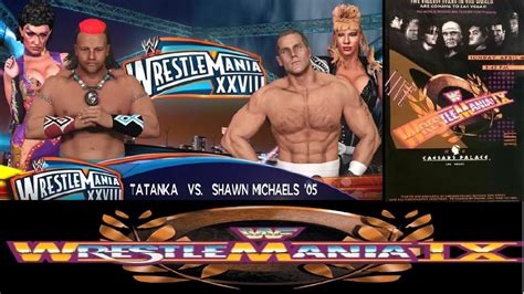 WrestleMania IX Tatanka With Sensational Sherri Vs Shawn Michaels