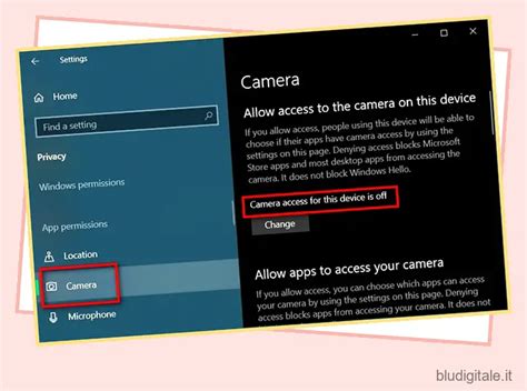 Come Abilitare O Disabilitare Fotocamera E Microfono In Windows