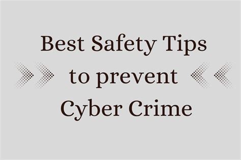 9 Safety Tips To Prevent Cybercrime In 2022