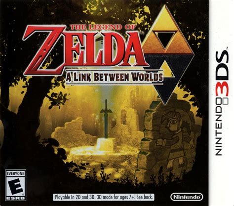 The Legend Of Zelda A Link Between Worlds Nintendo Ds Box