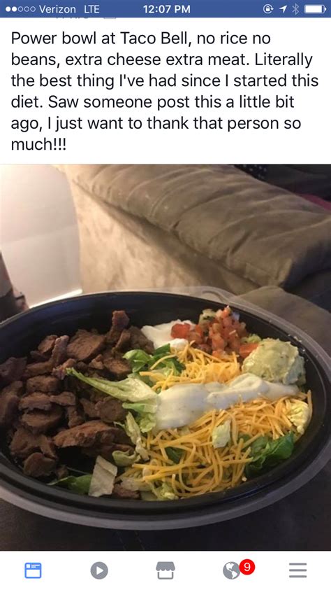 Steak Power Bowl Taco Bell