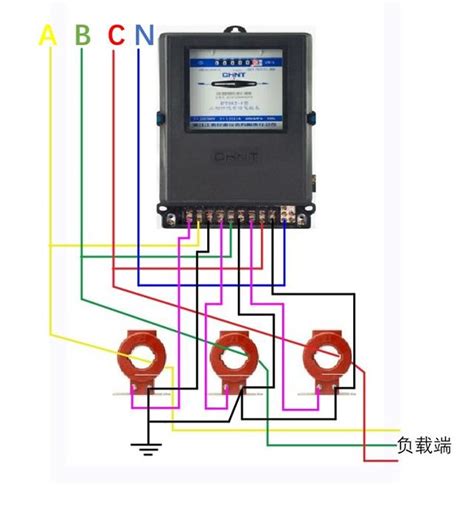 三相四线电能表如何接线