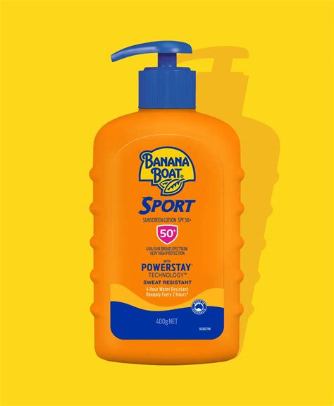Sport Sunscreen Lotion Pump Spf50 Banana Boat Nz