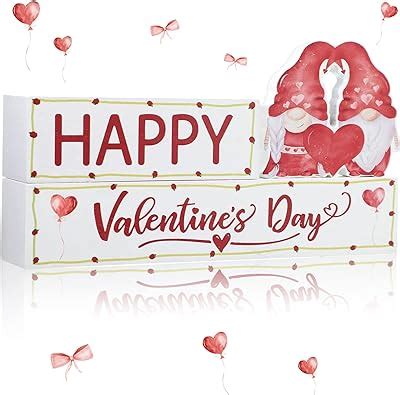 Amazon 3 Pieces Valentine S Day Table Sign Decoration Valentines