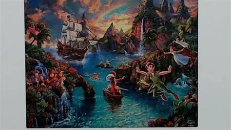 Peter Pan Jigsaw Puzzle Time Lapse