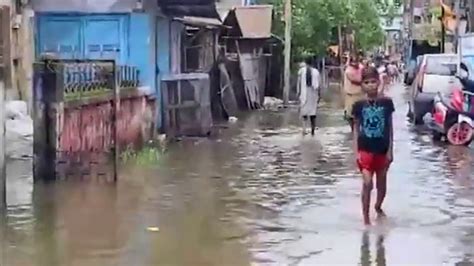 Assam Heavy Rain Causes Waterlogging In Dibrugarh