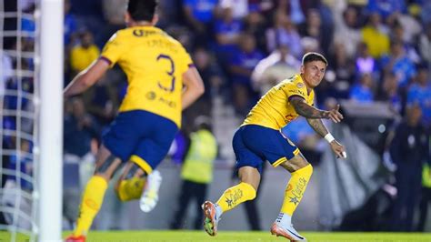 Pol Mica Arbitral En El Cruz Azul Vs Am Rica Tras El Primer Gol De Las