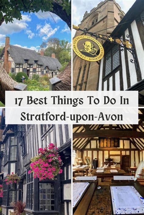 17 Best Things To Do In Stratford-upon-Avon, England - Indiana Jo