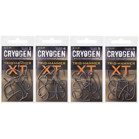 ESP Cryogen Trig Hammer XT Hooks Exeter Angling