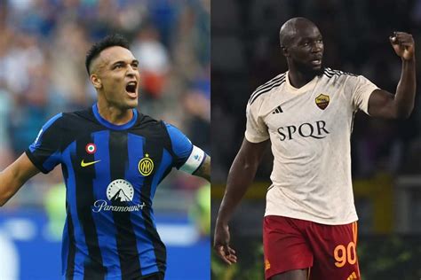 Formazioni UFFICIALI Inter Roma Inzaghi Schiera L Undici Tipo Lukaku