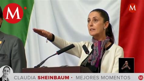 Claudia Sheinbaum Mejores Momentos De Su Discurso Tras Tomar Posesión