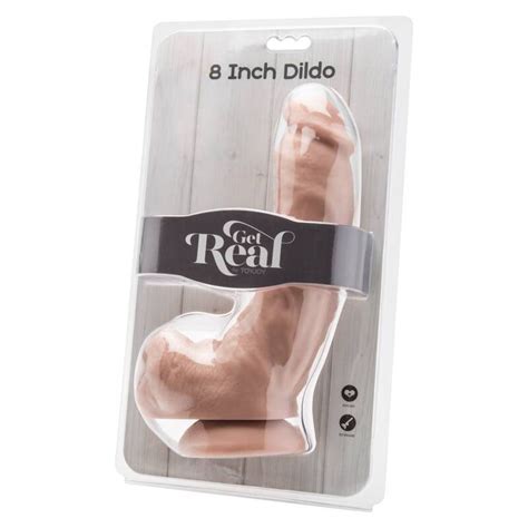 GET REAL DILDO 20 5 CM CON TESTICULOS NATURAL pasiónalcuadrado