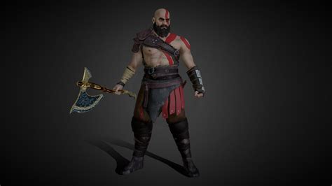 Kratos God Of War 3d Model By Doctorikc 44e48c5 Sketchfab