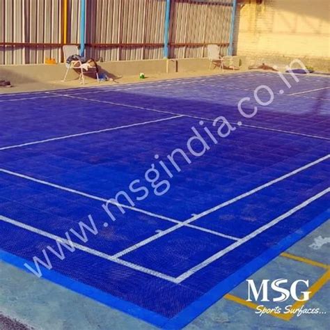 PP Sports Tiles Badminton Court Flooring At Rs 90 Square Feet