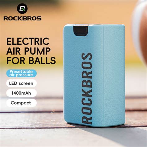 Rockbros Electric Air Pump For Ball Preset Portable Mini Ball Inflator