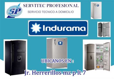 Refrigeradores Indurama Servicio Tecnico Lima En Lima Otros