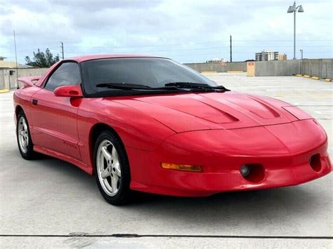 1993 Pontiac Trans Am Ws6 93556 Miles Red 57l V8 Automatic Classic