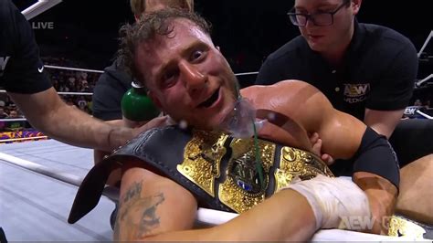 AEW Dynamite MJF Devient Champion International