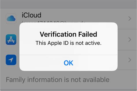 This Apple ID Is Not Active Verification Failed Fix MacReports