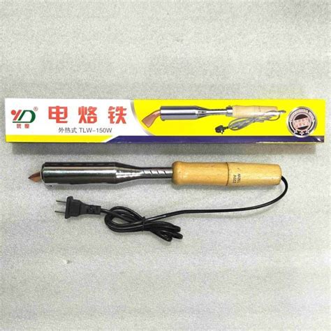 Jual Solder Listrik 150 Watt Alat Patri Gagang Kayu Soldering Iron