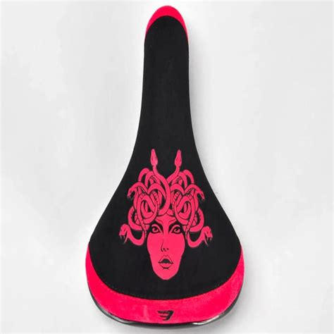Medusa Red Seat Mafia Wheelie Bike Seat Outside Play