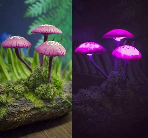 Lighting Home Living Accent Lamps Mushroom Lamp Glowing Mushroom