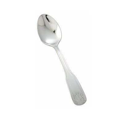 Winco Piece Toulouse European Table Spoon Set Extra