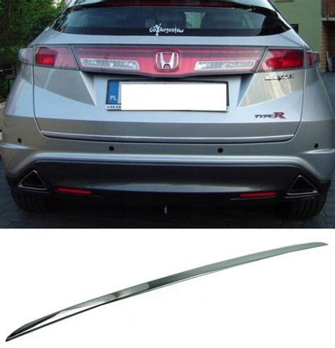 HONDA CIVIC VIII UFO Listwa CHROM Chromowana KLAPA 11348124879