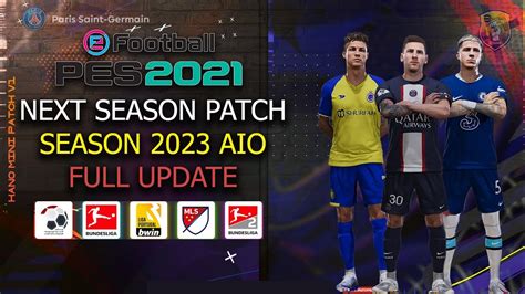 PES 2021 NEXT SEASON PATCH 2023 AIO YouTube