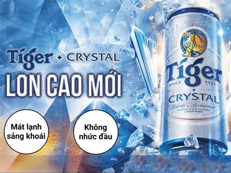 Bia Tiger Crystal B C Lon Ml Gi T T T I B Ch Ho Xanh