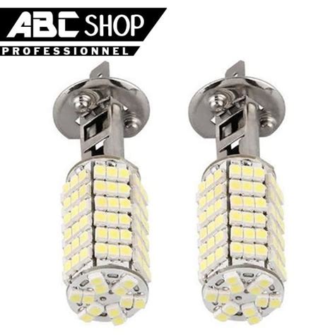 Ampoules H Led Smd Blanc K Xenon Lampe Phare Feux