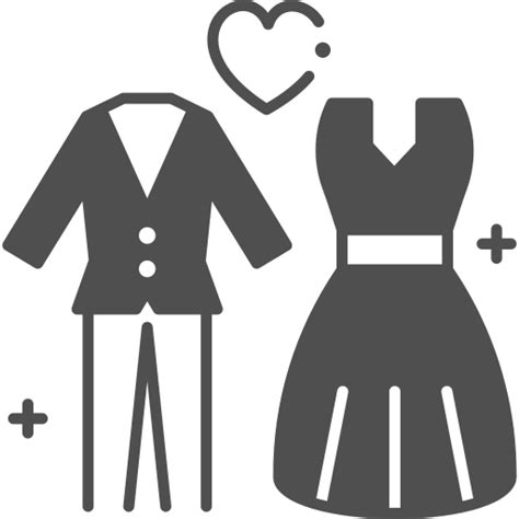 Wedding Dress Generic Mixed Icon