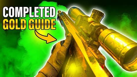 Fastest Way To Unlock Gold Camo Mcpr Sniper Mw2 Youtube
