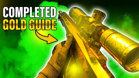 FASTEST WAY TO UNLOCK GOLD CAMO MCPR SNIPER MW2 YouTube