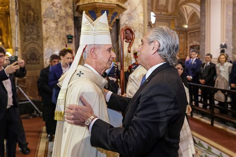 En Fotos Alberto Fernández Asiste A Su último Tedeum Del 25 De Mayo Como Presidente