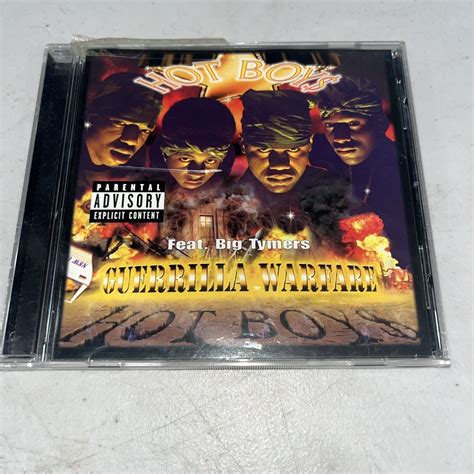 Hot Boys Guerrilla Warfare Cd 1999 Cash Money Lil Wayne Bg