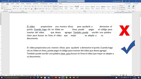 Como Quitar Espacios En Word Entre Renglones Image To U