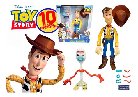 Boneco Woody Toy Story Articulado Mattel Disney Original Bonecos E