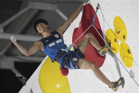 スポーツクライミング男子・安楽宙斗が五輪切符 唯一全て完登16歳つかんだ「しっかり決められた」 2023年11月12日掲載 ライブドアニュース