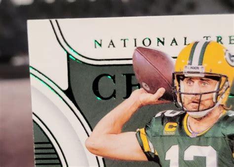 2021 National Treasures Century Materials Patch Aaron Rodgers 5