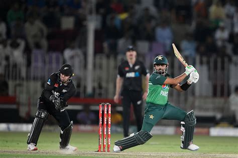 Babar Azam Slaps The Ball Away Espncricinfo