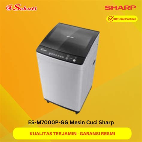 Jual Sharp Es M P Gg Mesin Cuci Sharp Kg Top Loading Tabung Eco