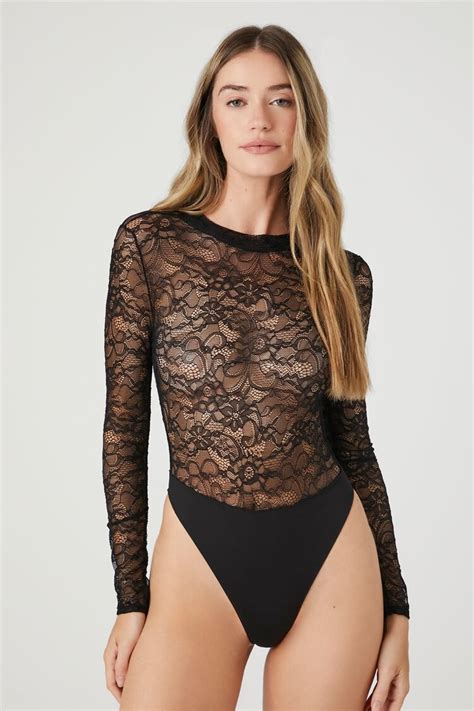 Sheer Lace Lingerie Bodysuit Forever21us