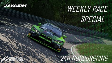 Weekly Race Javasim Special Nordsliefe Assetto Corsa Competizione