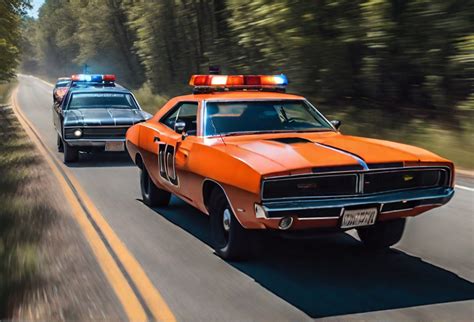 General Lee Car Hunted By Police Cars Duke Of Hazz By Mmsopen3 On